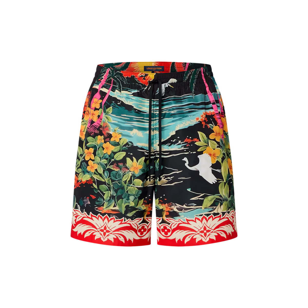 Sunset Printed Nylon Swim Shorts