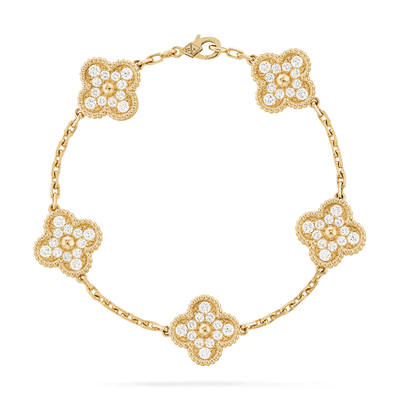 Vintage Alhambra Bracelet, 5 motifs.