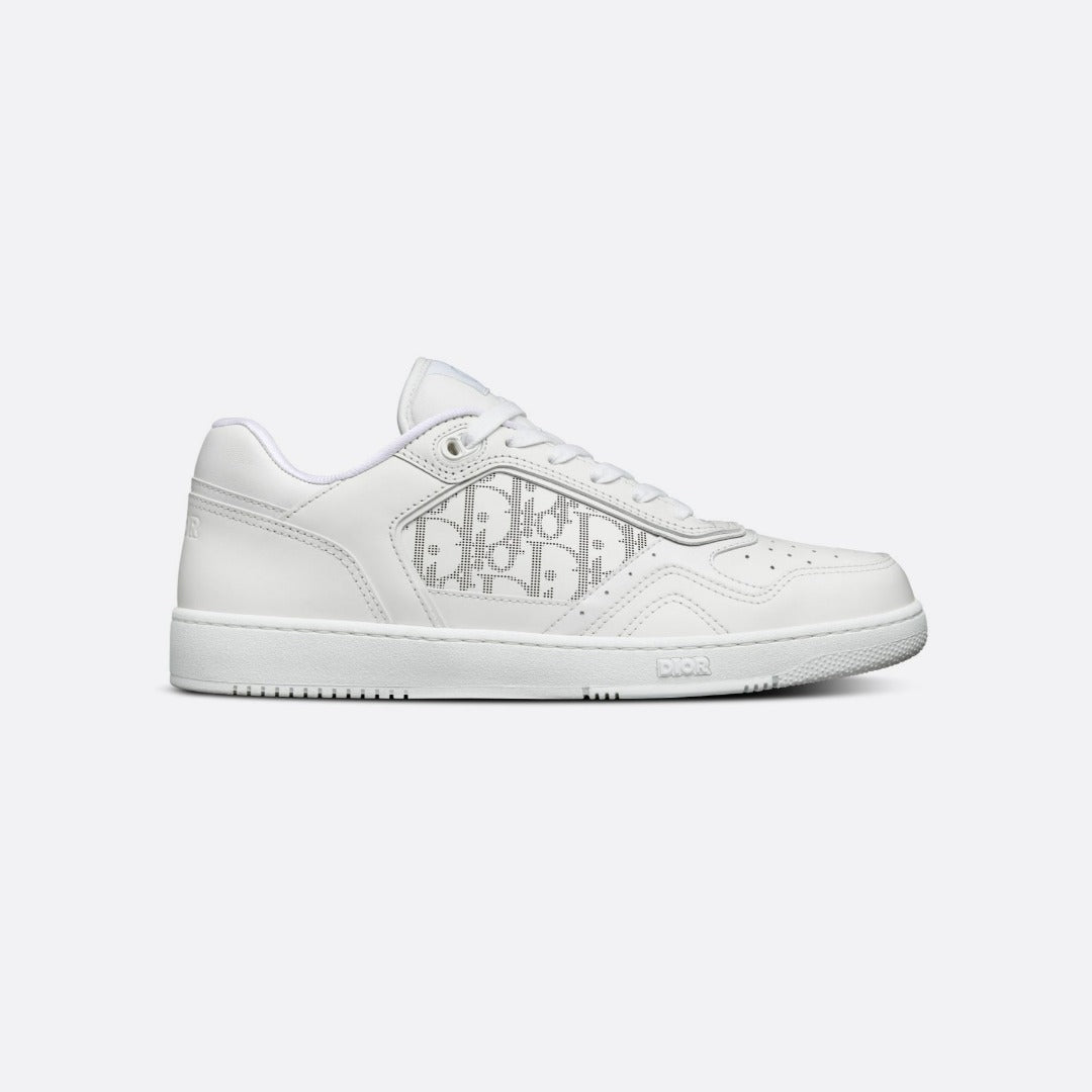 Low-Top Sneaker White Oblique Galaxy Leather