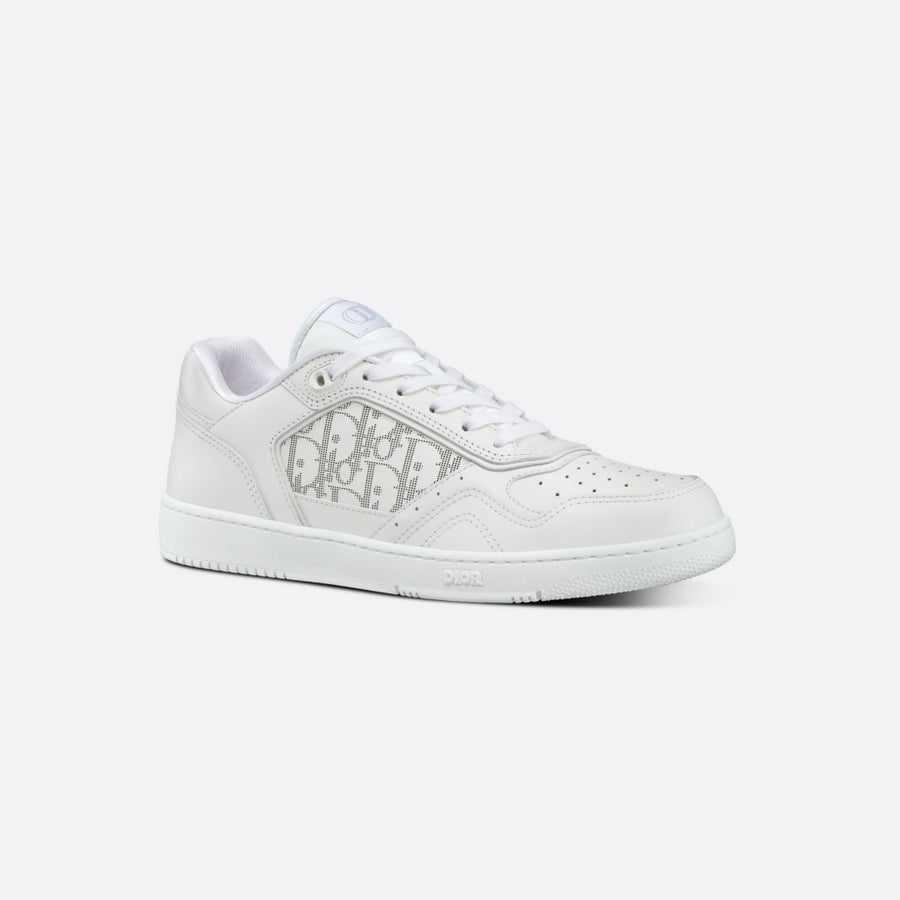 Low-Top Sneaker White Oblique Galaxy Leather