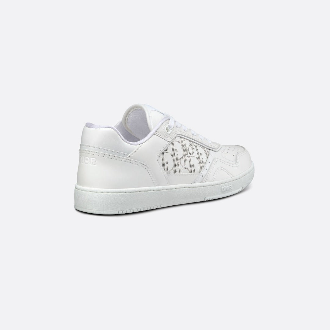 Low-Top Sneaker White Oblique Galaxy Leather