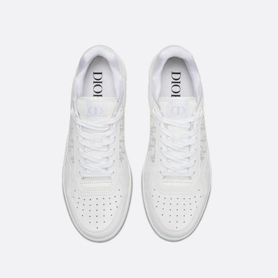 Low-Top Sneaker White Oblique Galaxy Leather