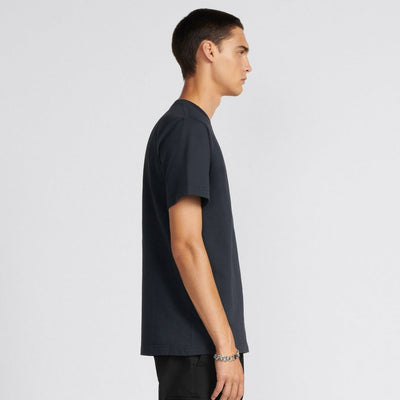 Relaxed-Fit T-Shirt Navy Blue Cotton Jersey