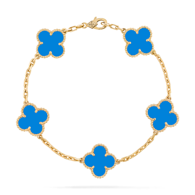 Vintage Alhambra Bracelet, 5 motifs.