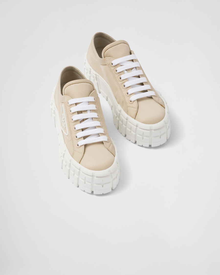 Double Wheel gabardine sneakers