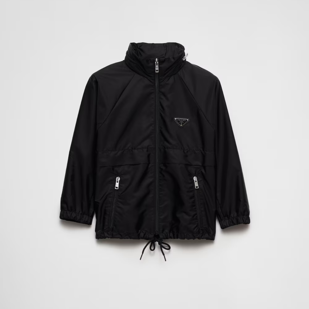 Light Re-Nylon rain jacket