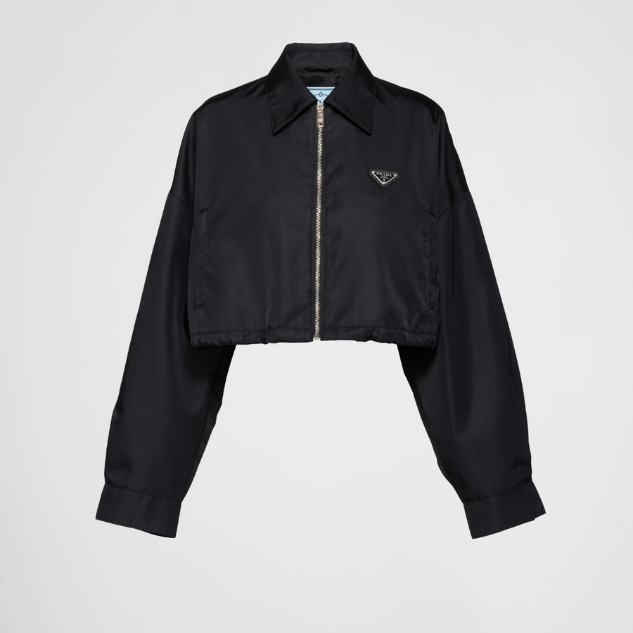 Re-Nylon cropped blouson jacket