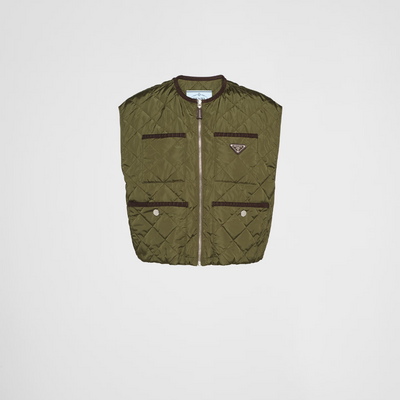 Quilted light Re-Nylon vest