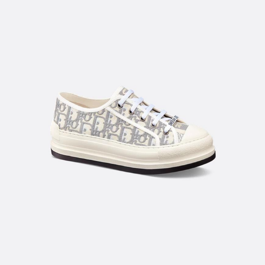 Platform Sneaker Oblique Cotton