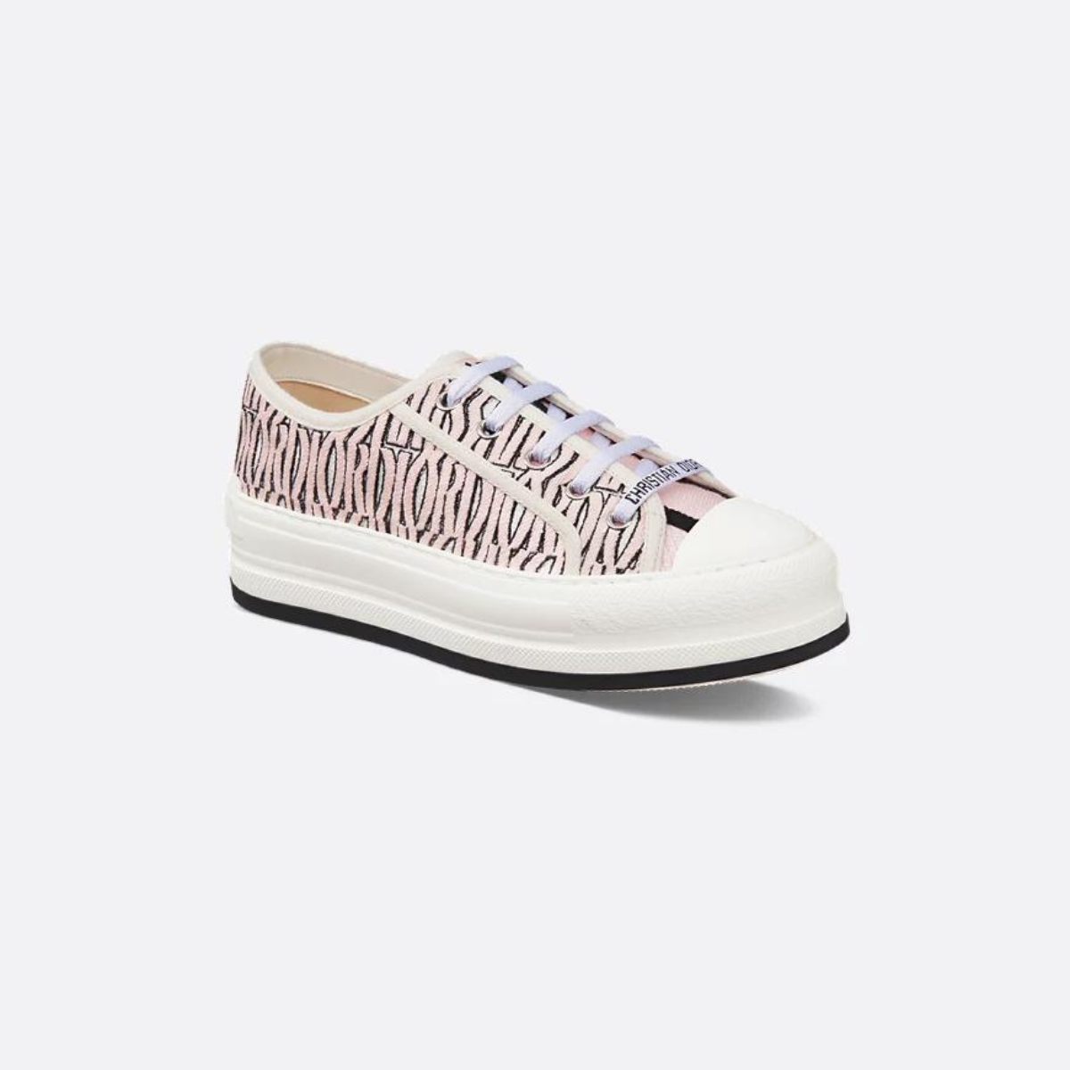 Platform Sneaker Allover Motif