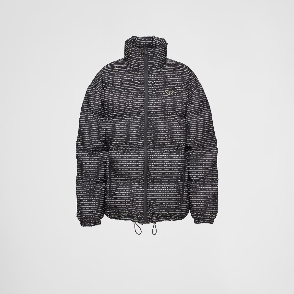 Re-Nylon Down Zipper Jacket