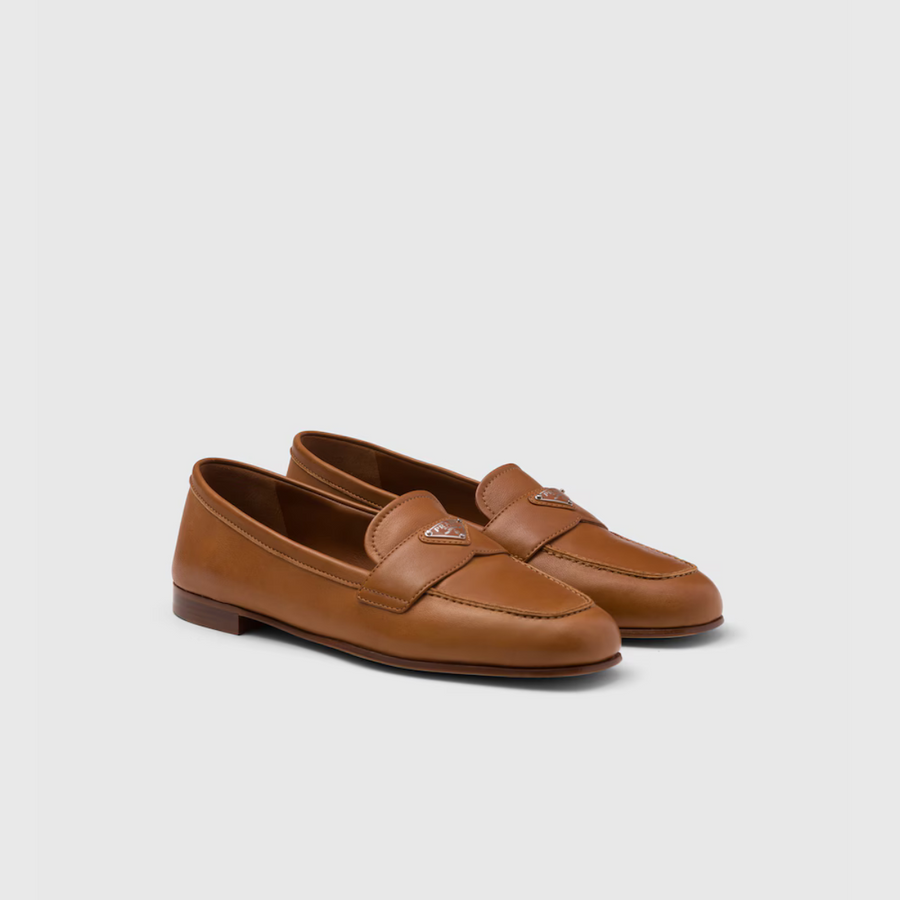 Nappa leather loafers