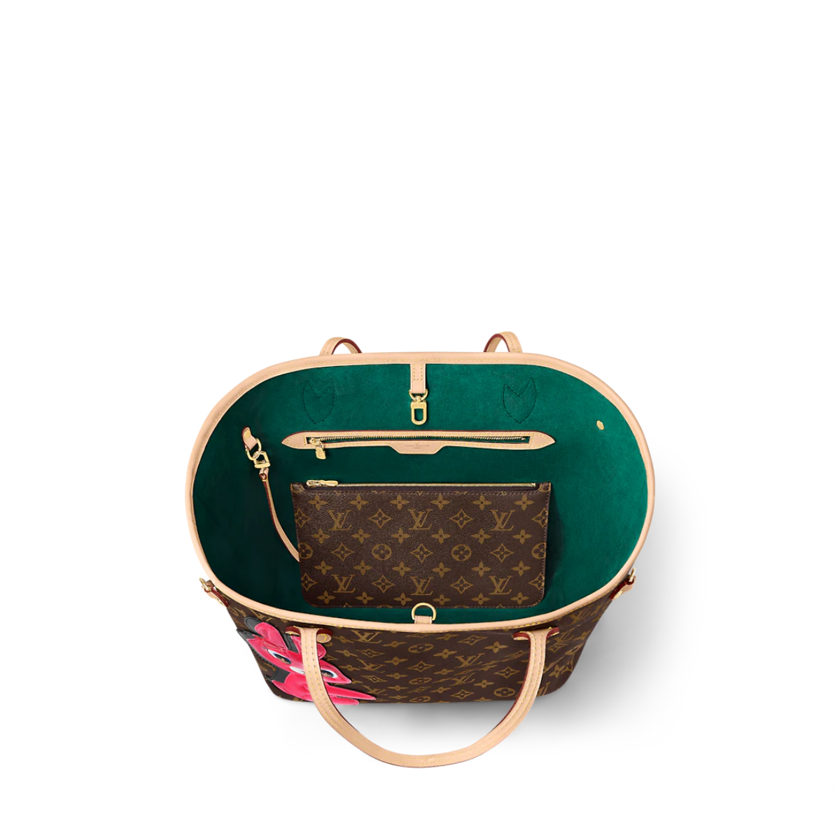 Neverfull MM Monogram coated canvas