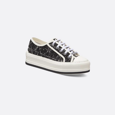 Walk'n' Platform Sneaker Cannage Tweed