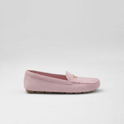 Suede driving loafers