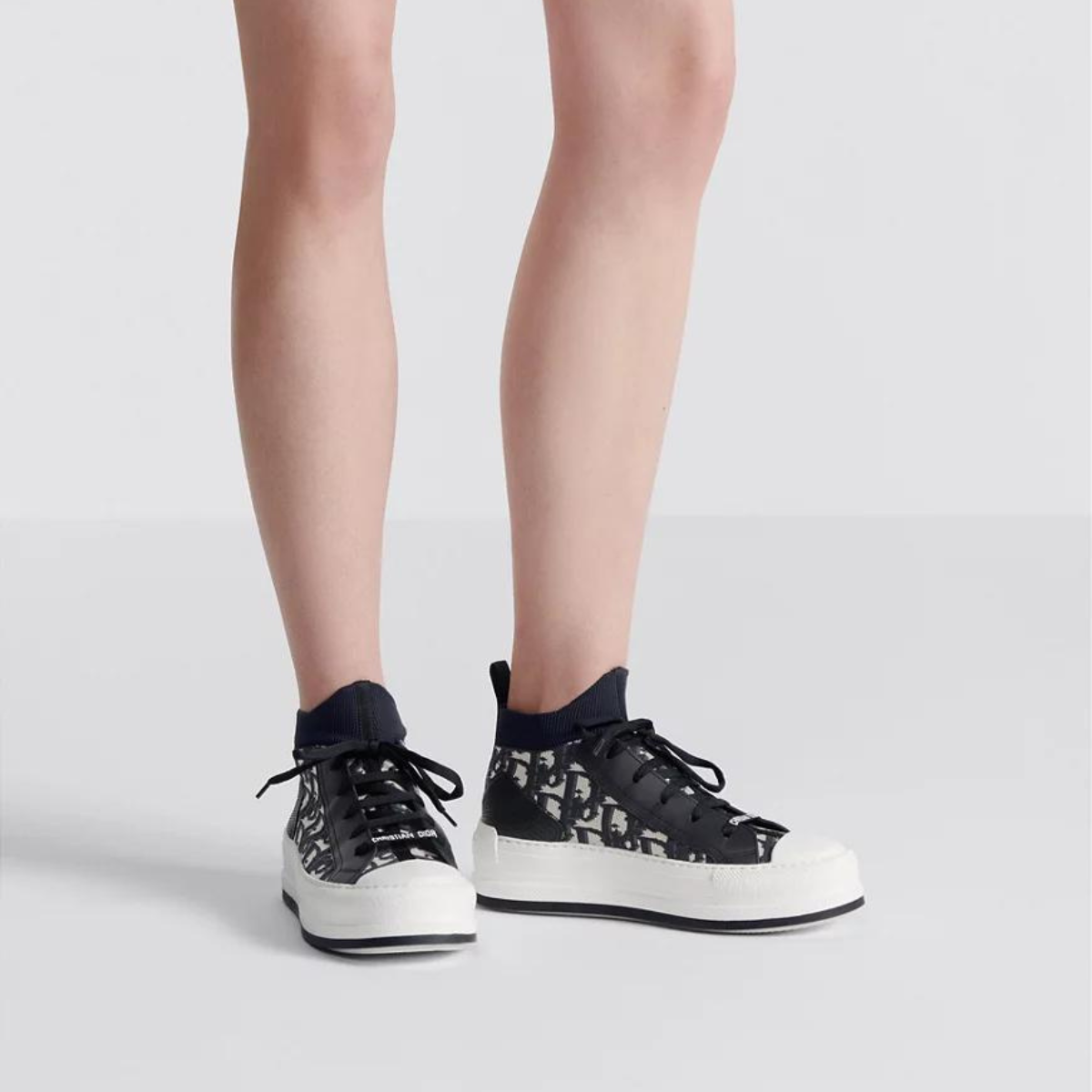 Walk'n' Platform Sneaker Calfskin