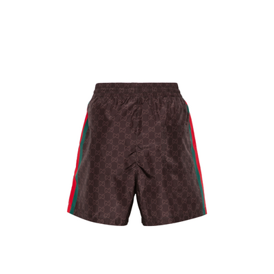 GG Supreme-print swim shorts