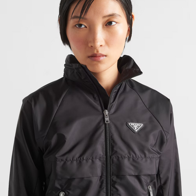 Light Re-Nylon rain jacket