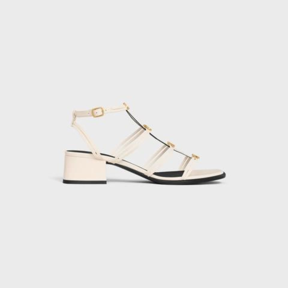 CLEMENCE MULTI TRIOMPHE SANDAL in LAMBSKIN