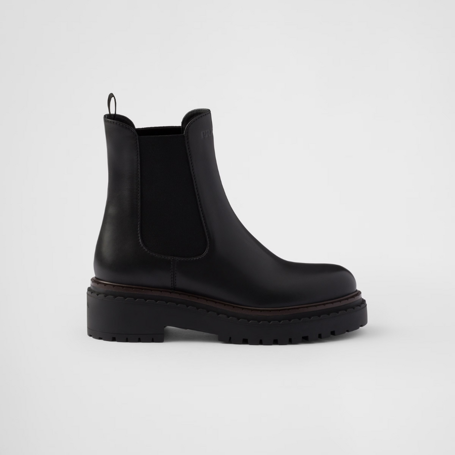 Leather Chelsea boots