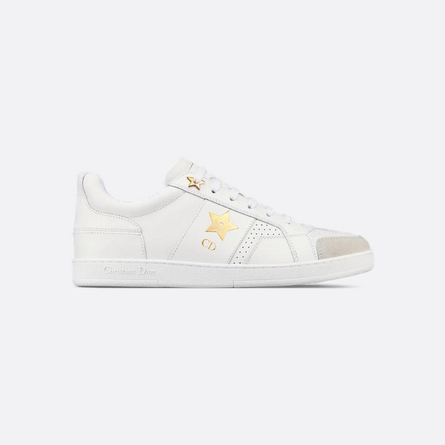 Star Sneaker Calfskin Suede