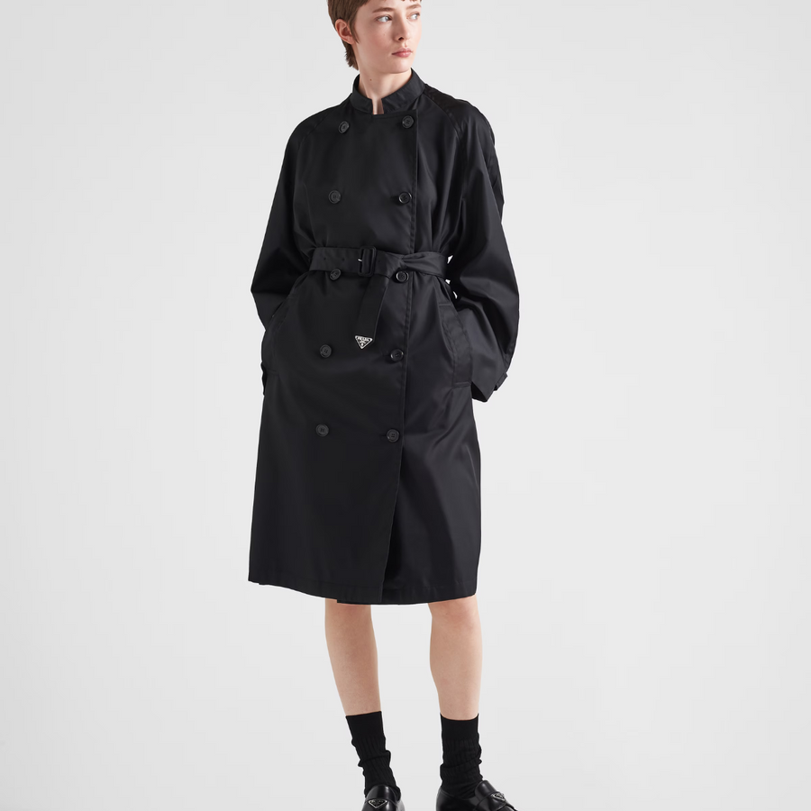 Re-Nylon raincoat