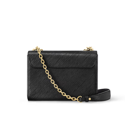 Twist MM Black Handbag