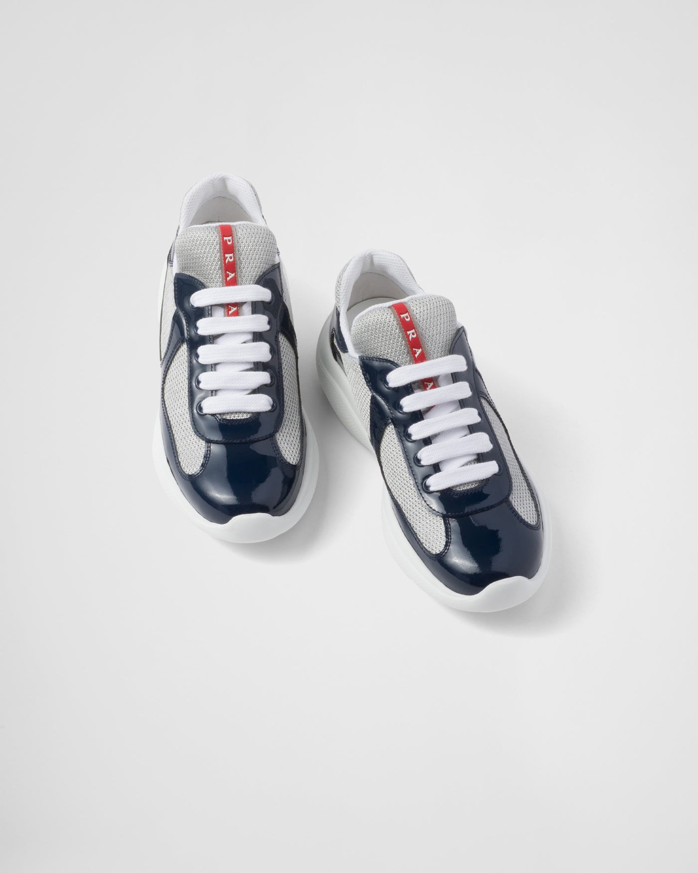 America's Cup biker cotton fabric sneakers