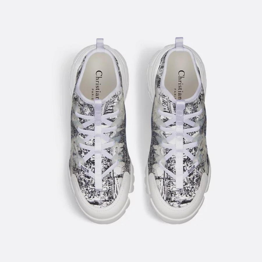 D-Connect Printed Fabric Sneaker