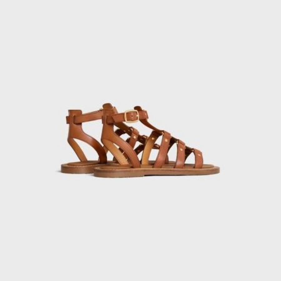 LYMPIA GLADIATOR SANDAL in CALFSKIN