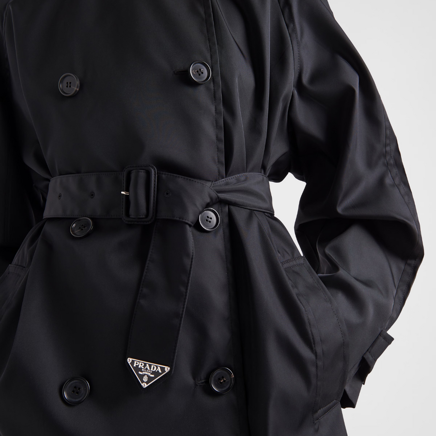 Re-Nylon raincoat