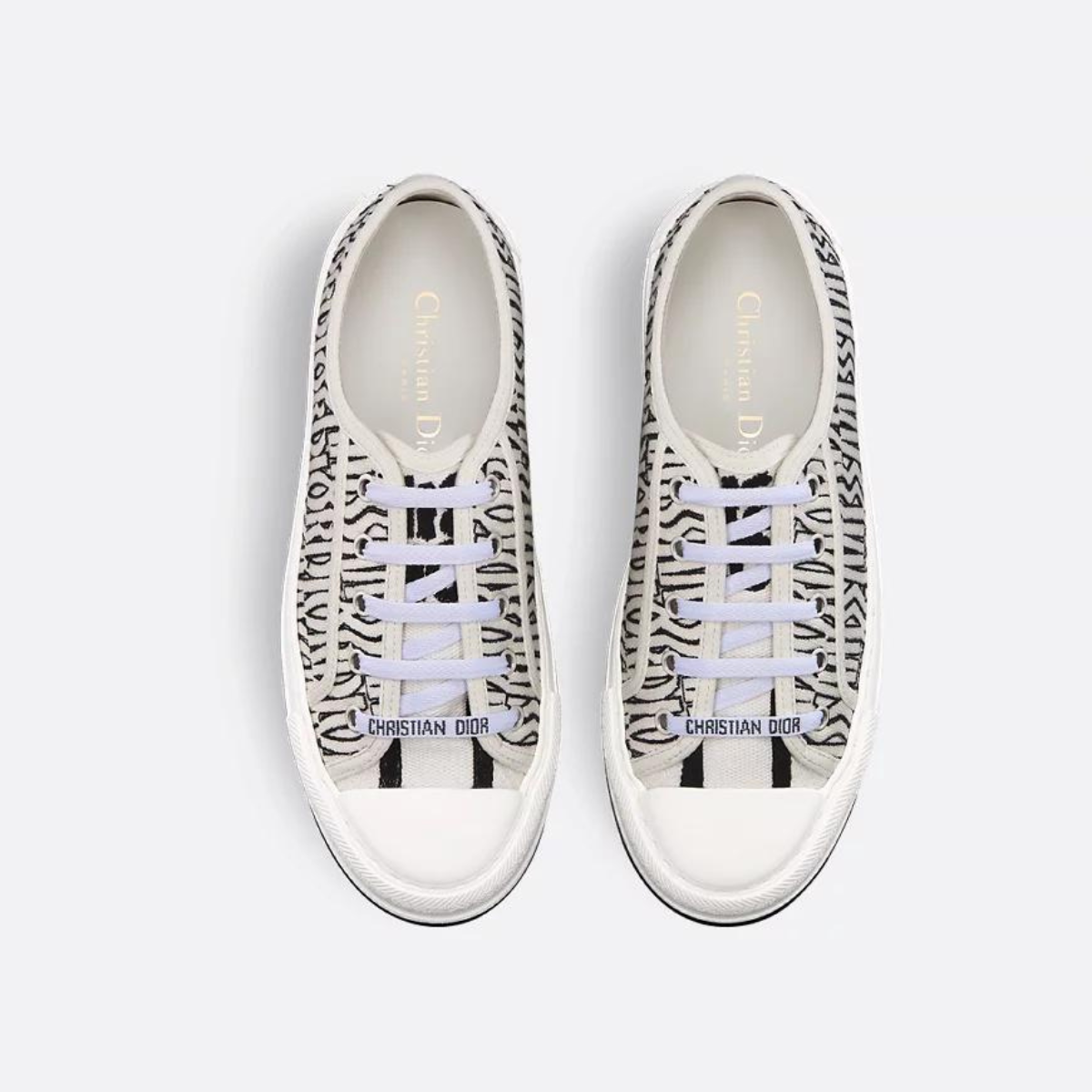 Platform Embroidered Sneaker