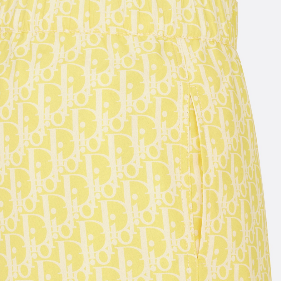 Yellow Oblique Technical Fabric