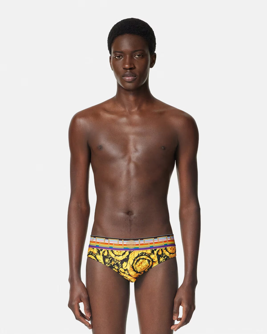 PRIDE BAROCCO SWIM SHORTS