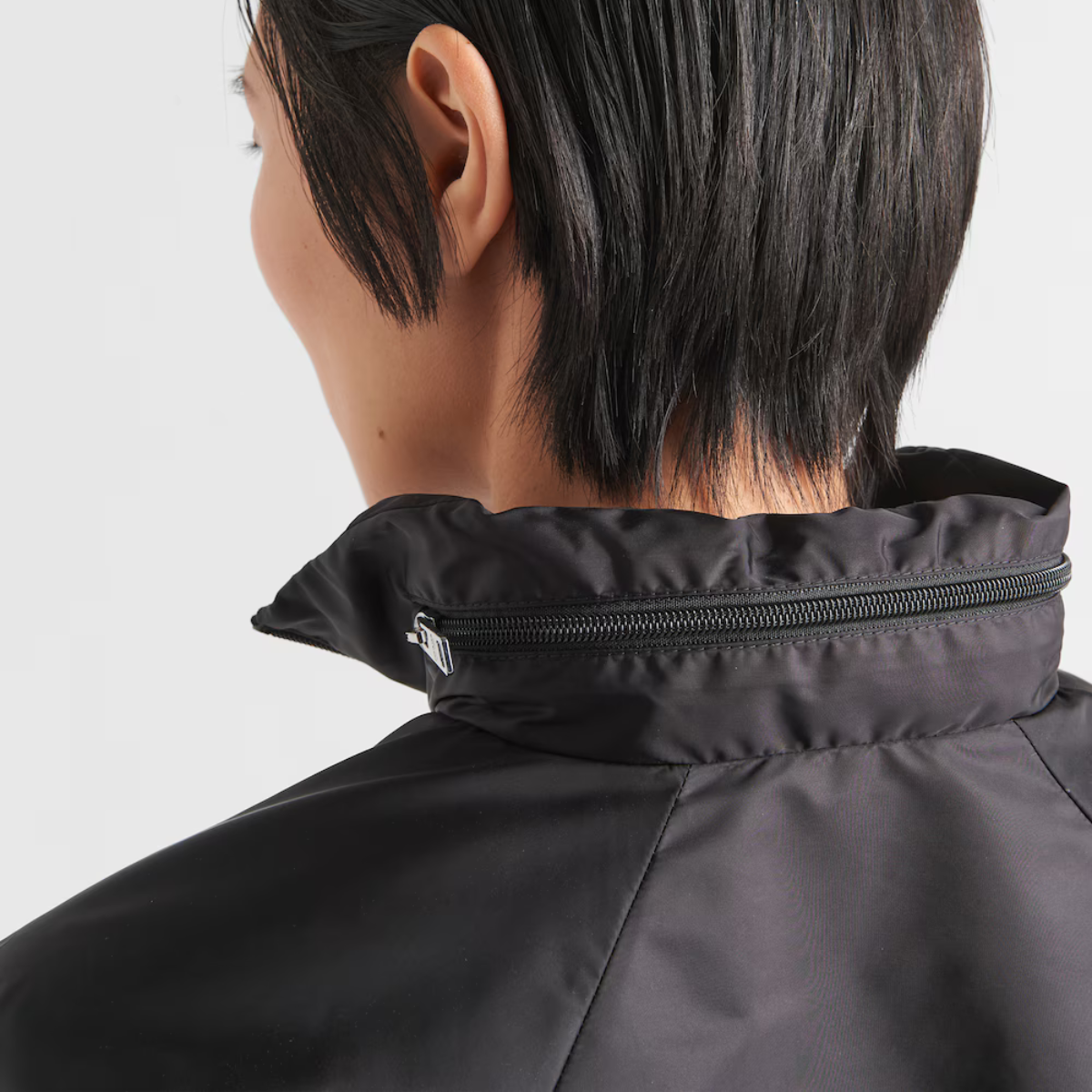 Light Re-Nylon rain jacket