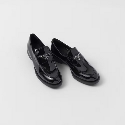 Patent Glossy Finish leather loafers