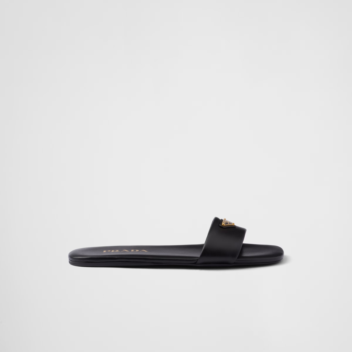 Leather slides