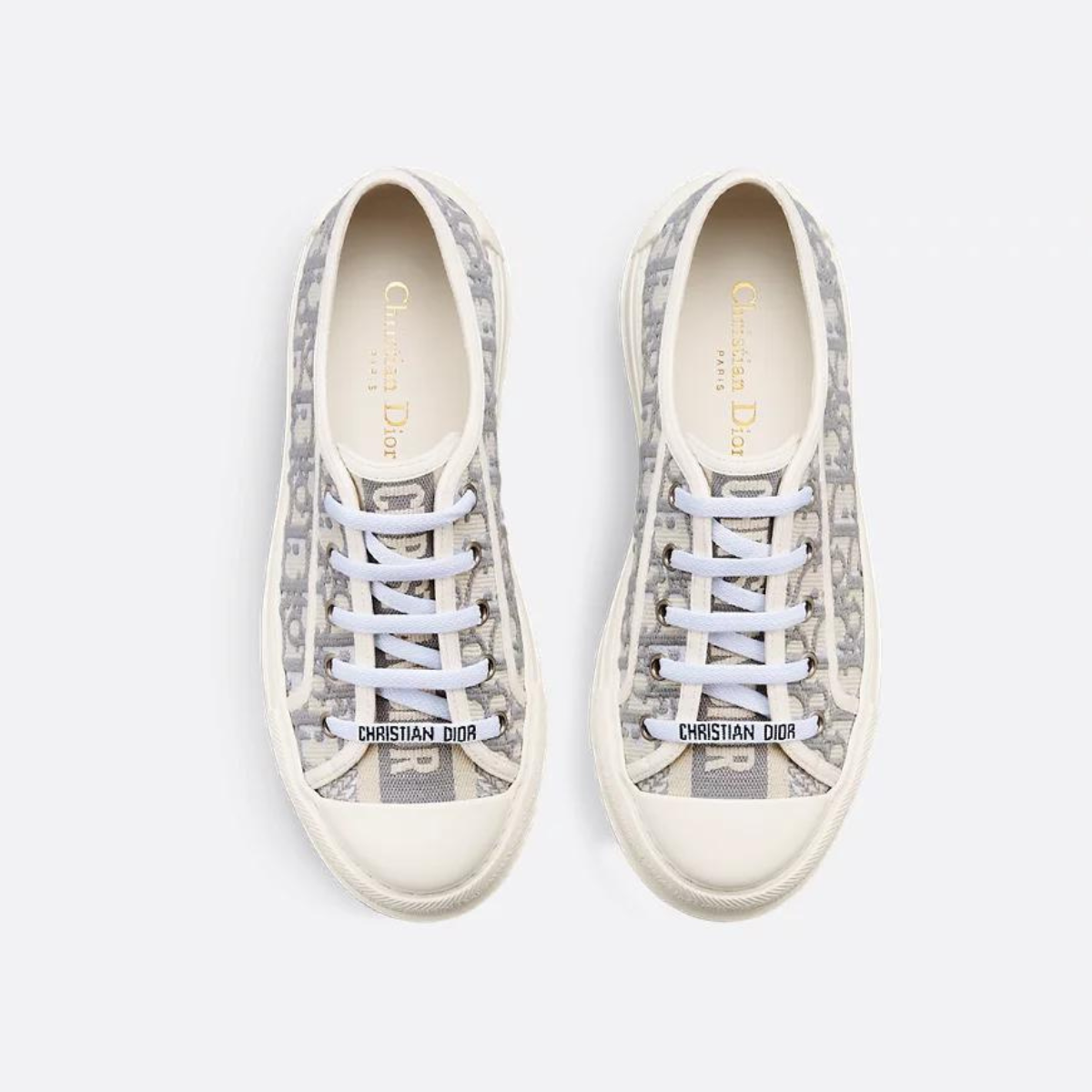 Platform Sneaker Oblique Cotton