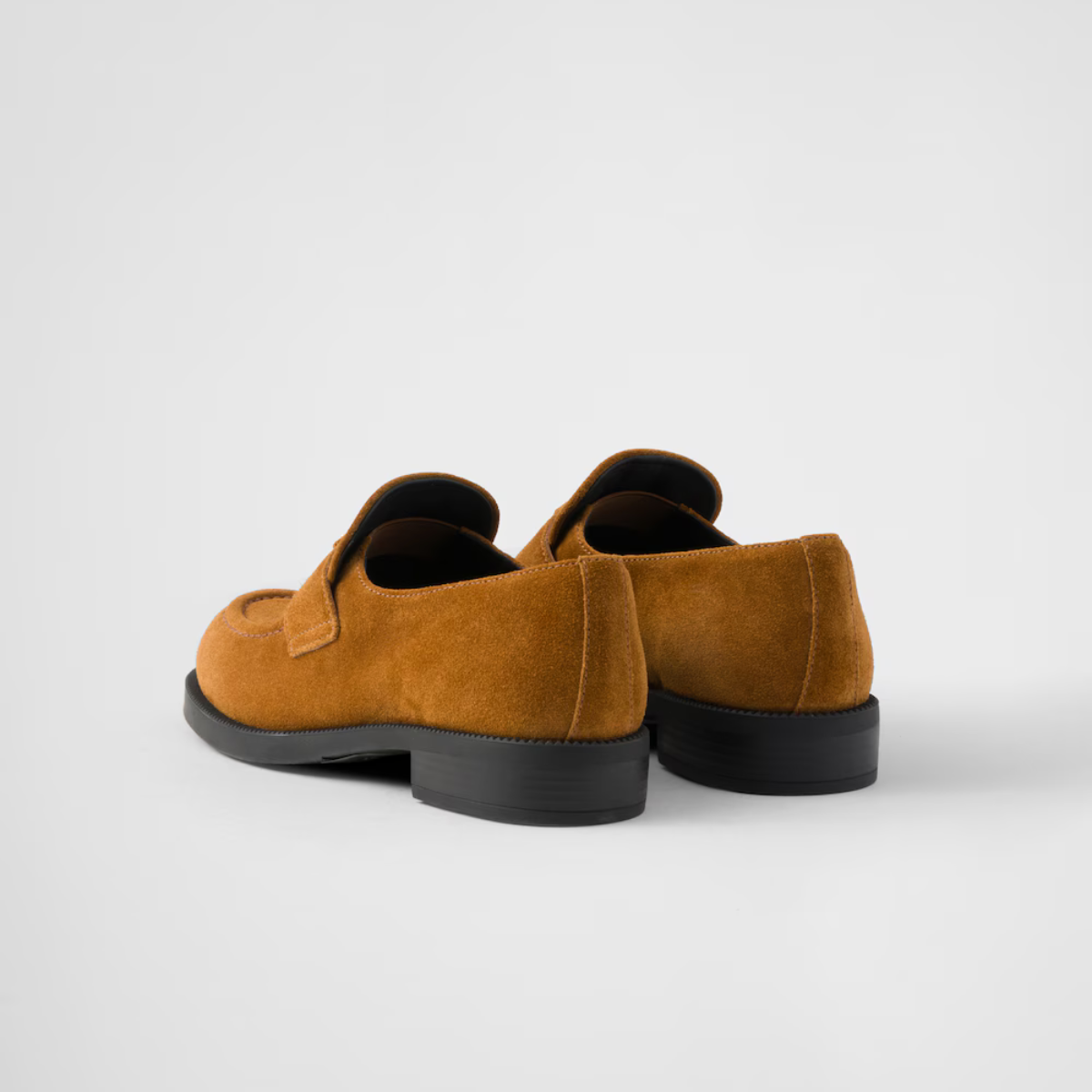 Suede loafers Cognac Leather