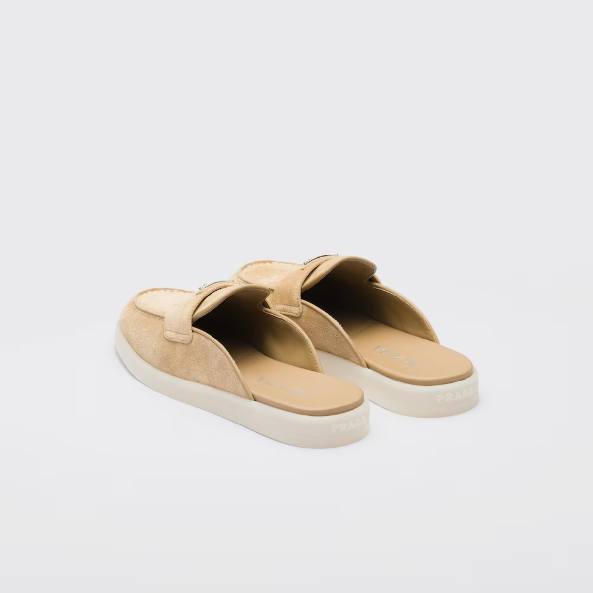 Suede mules