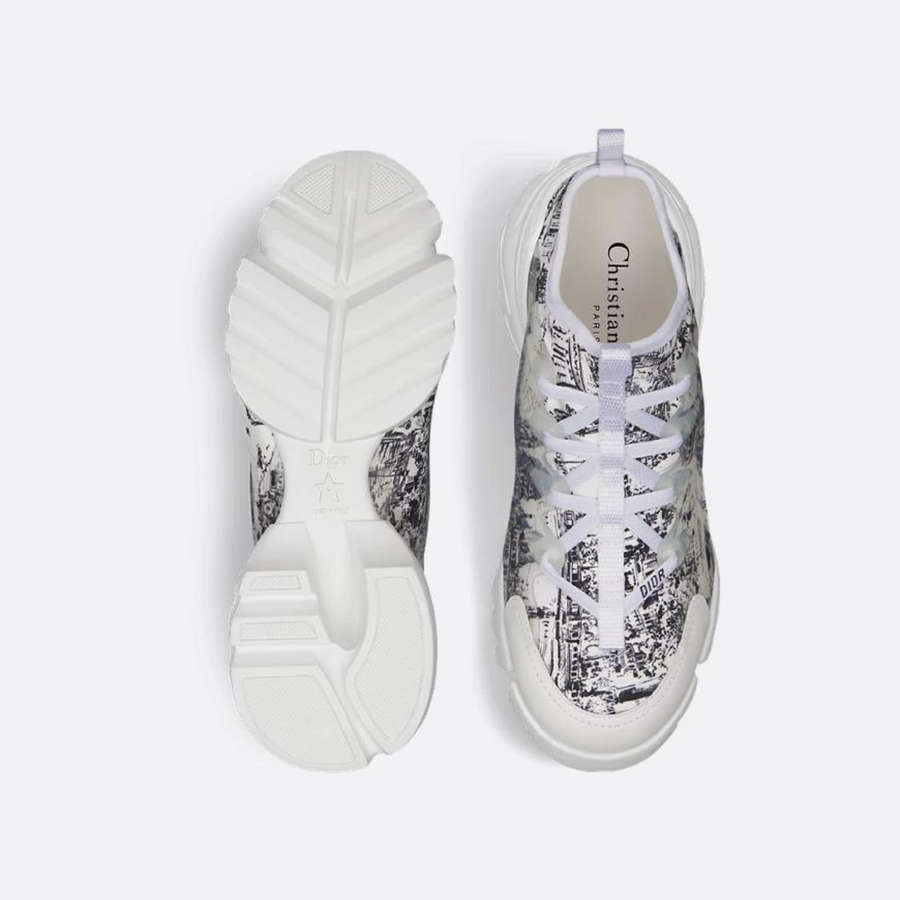 D-Connect Printed Fabric Sneaker