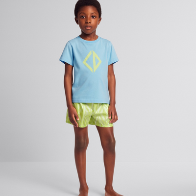 Yellow Kids' Swim Shorts