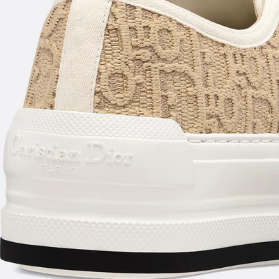 Platform Sneaker Cotton Embroidered