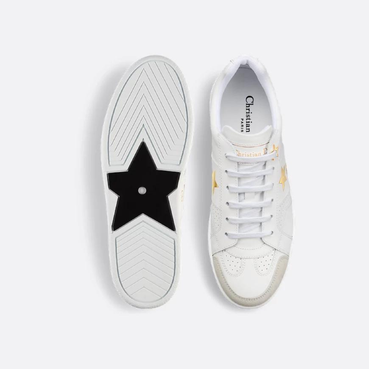 Star Sneaker Calfskin Suede