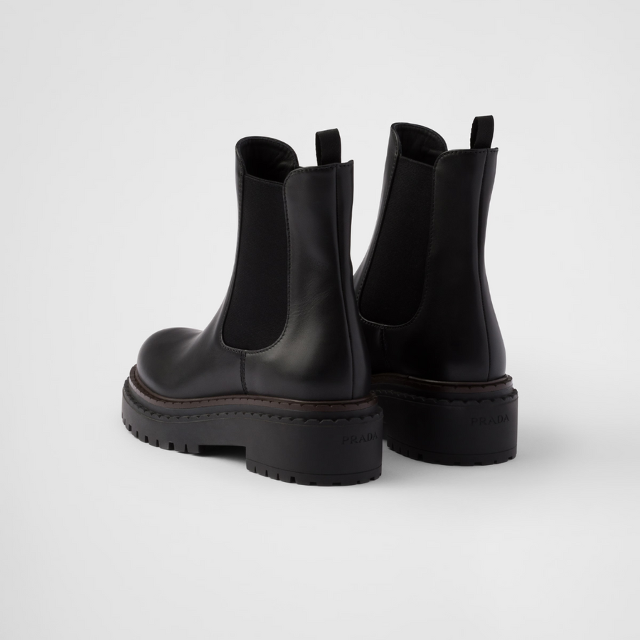 Leather Chelsea boots