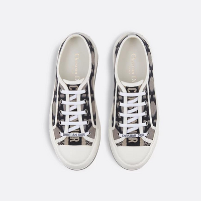 Platform Sneakers Macrocannage Motif