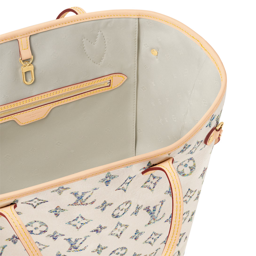 Neverfull MM Multicolor Beige