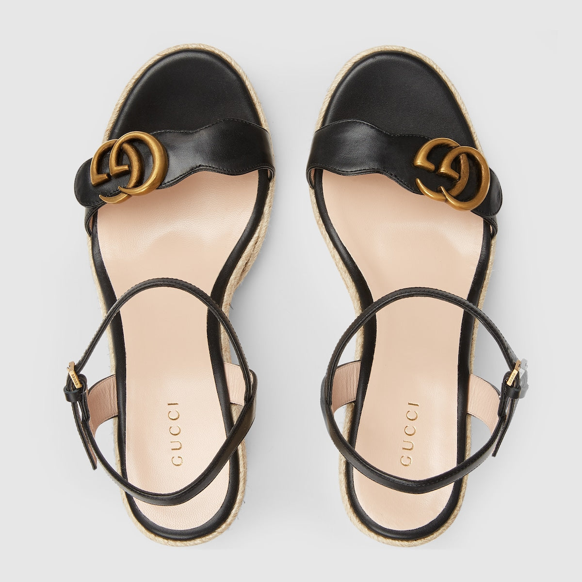 Platform espadrille sandal