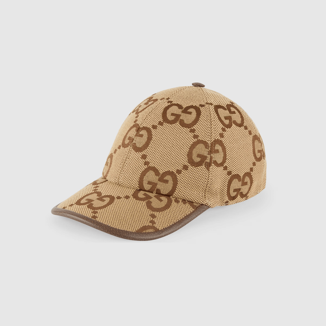 JUMBO GG CANVAS BASEBALL HAT