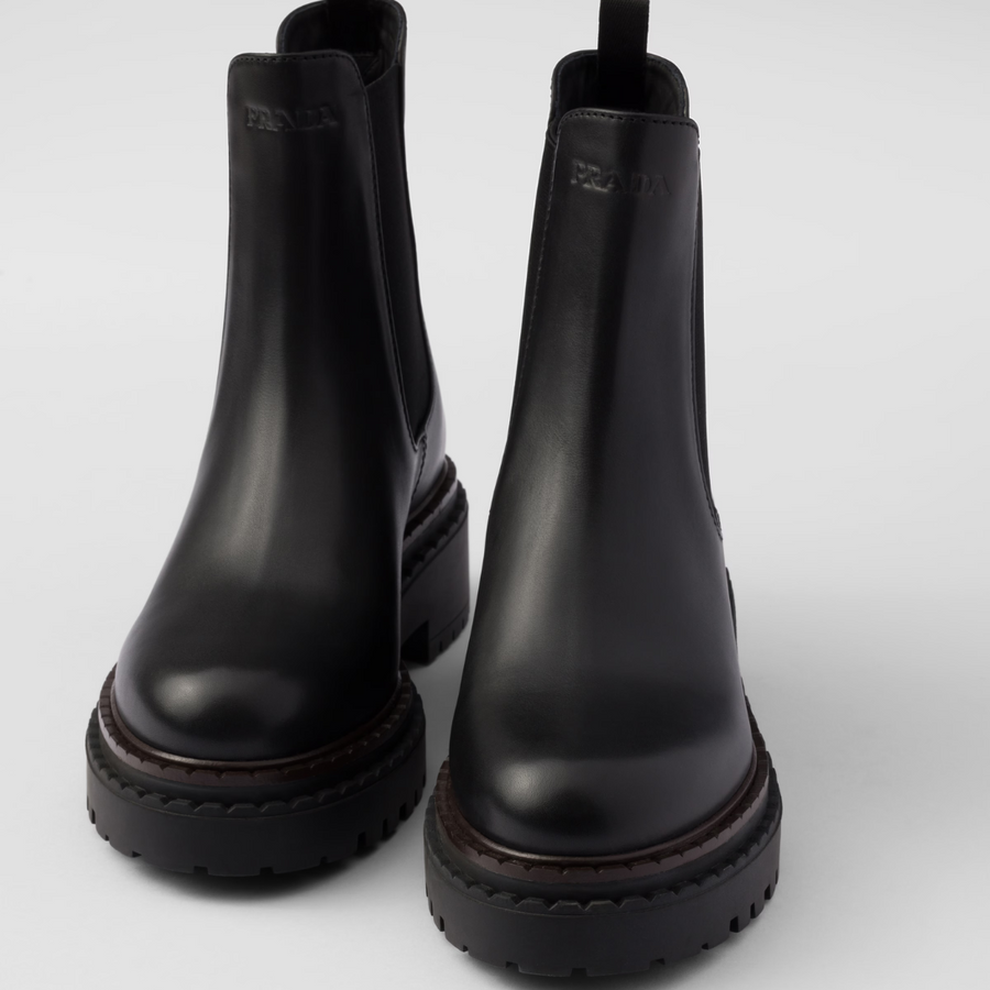 Leather Chelsea boots